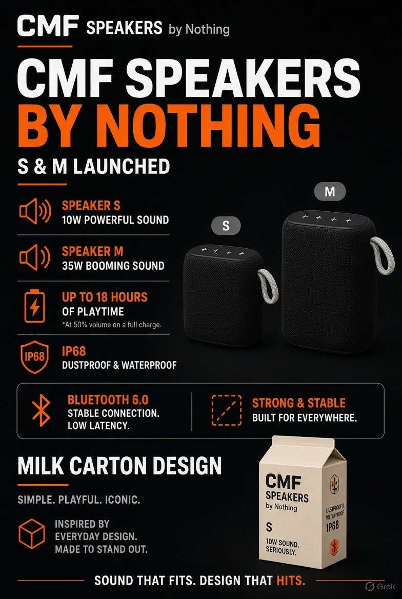 CMF Speakers English Poster