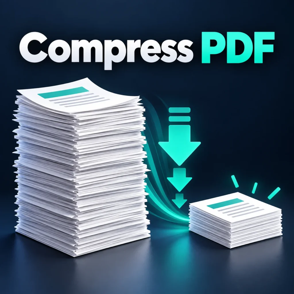 PDF का साइज कम करें – 100KB, 200KB या 1MB PDF Compressor