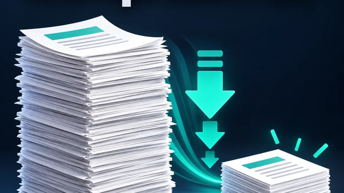 PDF का साइज कम करें – 100KB, 200KB या 1MB PDF Compressor