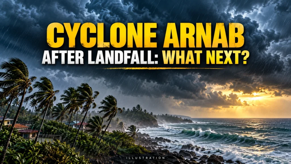 Cyclone Arnab After Landfall: IMD Update and Safety Guide