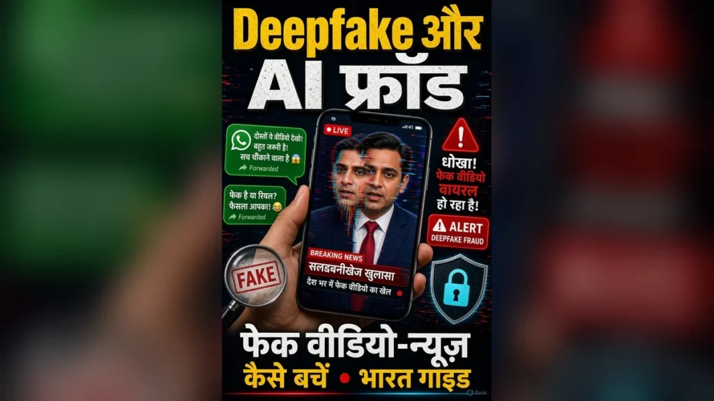 Deepfake and AI Fraud in India: How to Stay Safe from Fake Videos and Voice Scams