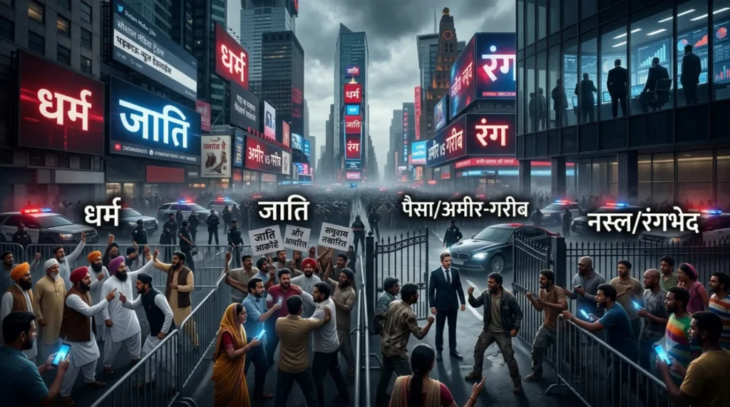 फूट डालो और राज करो की नीति क्या है? जो आज भी जारी है