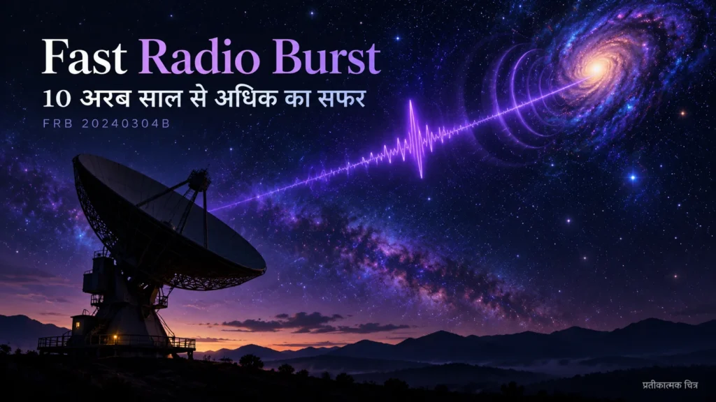 Fast Radio Burst: 10 अरब साल से अधिक सफर, FRB 20240304B की खोज समझें