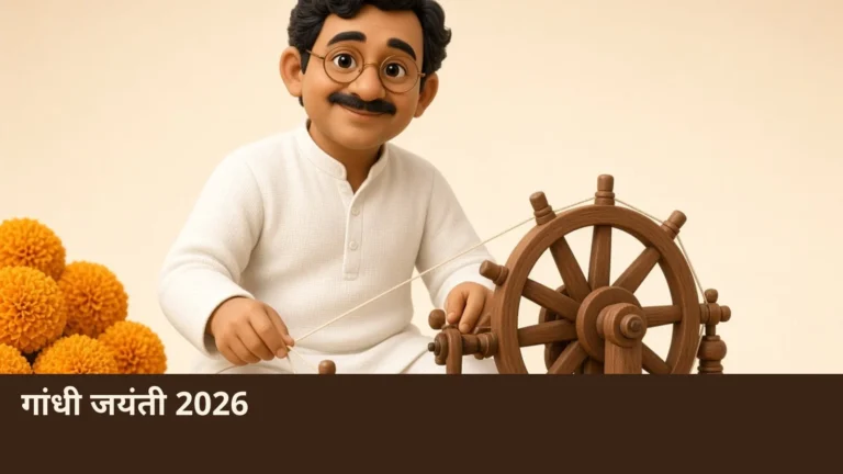 गांधी जयंती 2026 • विश्व अहिंसा दिवस