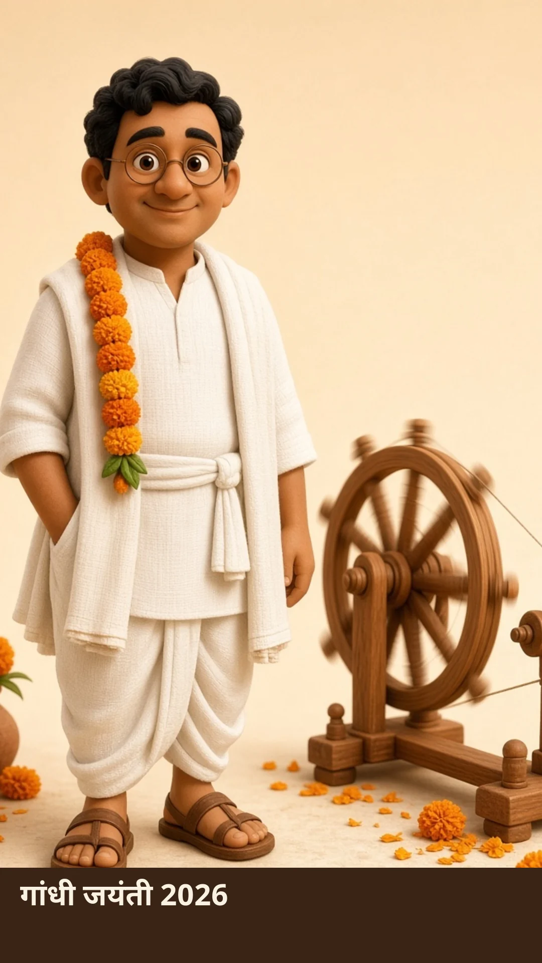 गांधी जयंती 2026 की शुभकामनाएं।