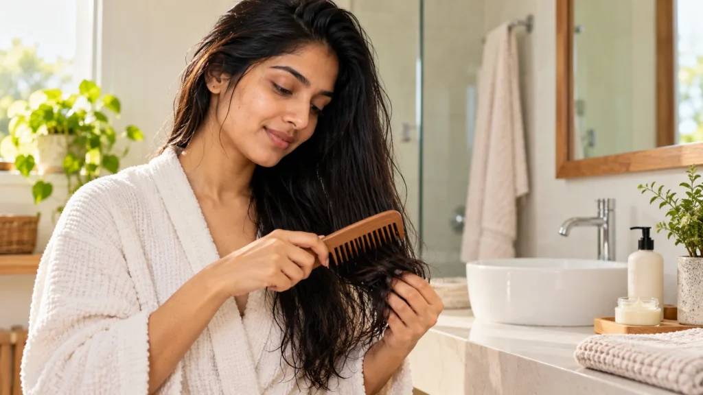 बिना तेल लगाए बालों की देखभाल कैसे करें? आसान routine और सही उम्मीद