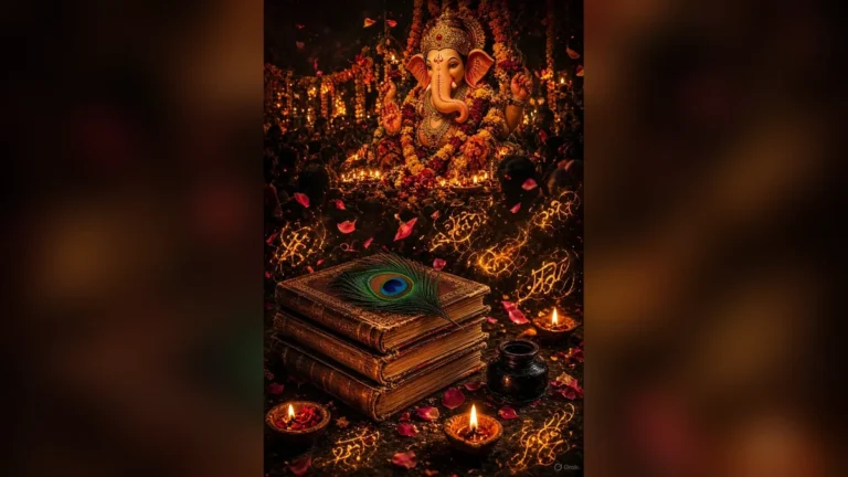 14 सितंबर हिंदी दिवस — ज्ञान, किताब और भाषा का उत्सव (illustrative)