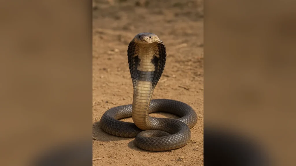 Real Indian Cobra Snake Images: Spectacled Cobra HD Photos