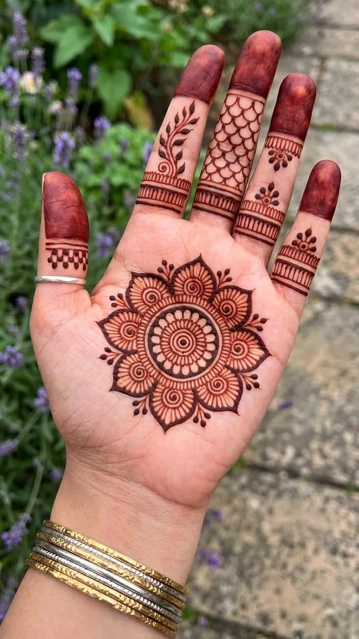 karva chauth mehndi