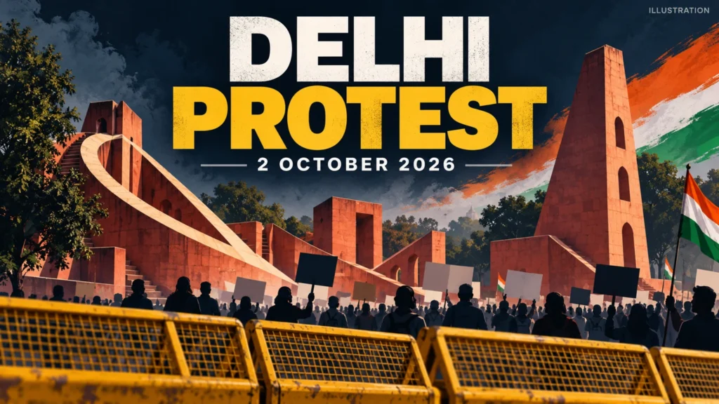 AI-generated editorial illustration / संपादकीय चित्रण; वास्तविक घटना की फोटो नहीं।