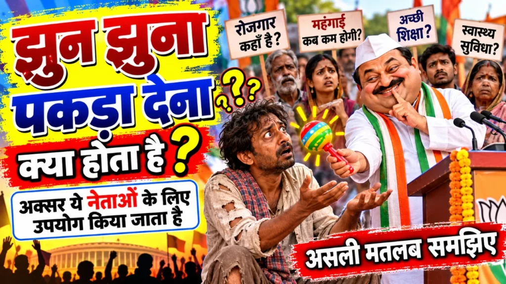 झुनझुना पकड़ाना क्या है? नेताओं की इस चाल का असली मतलब समझें