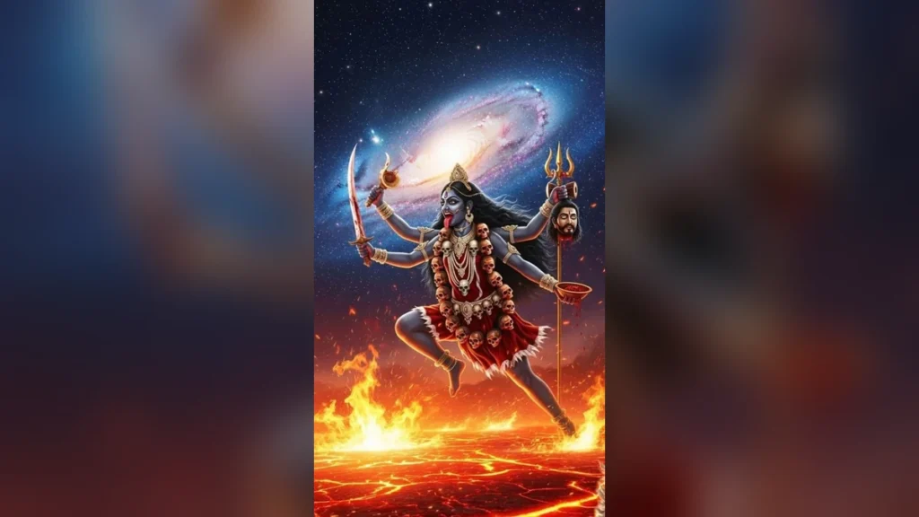 kali ji image wallpaper — Lava and galaxy — featured cover only, not in the body.
