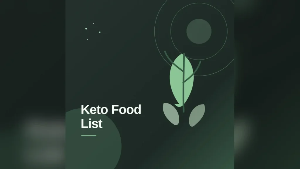 Keto Diet Food List for Beginners PDF Download