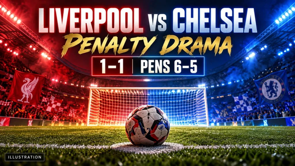 Liverpool vs Chelsea: Reds Win 6–5 on Penalties After 1–1