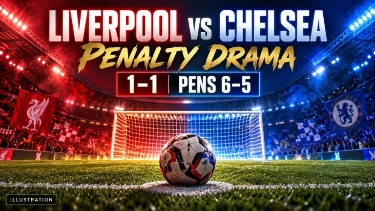 Liverpool vs Chelsea: Reds Win 6–5 on Penalties After 1–1