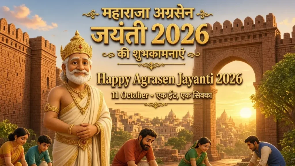 Maharaja Agrasen Jayanti 2026: Wishes and Posters