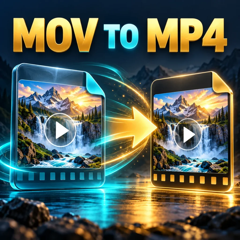 MOV to MP4 Converter Online – Convert MOV Videos