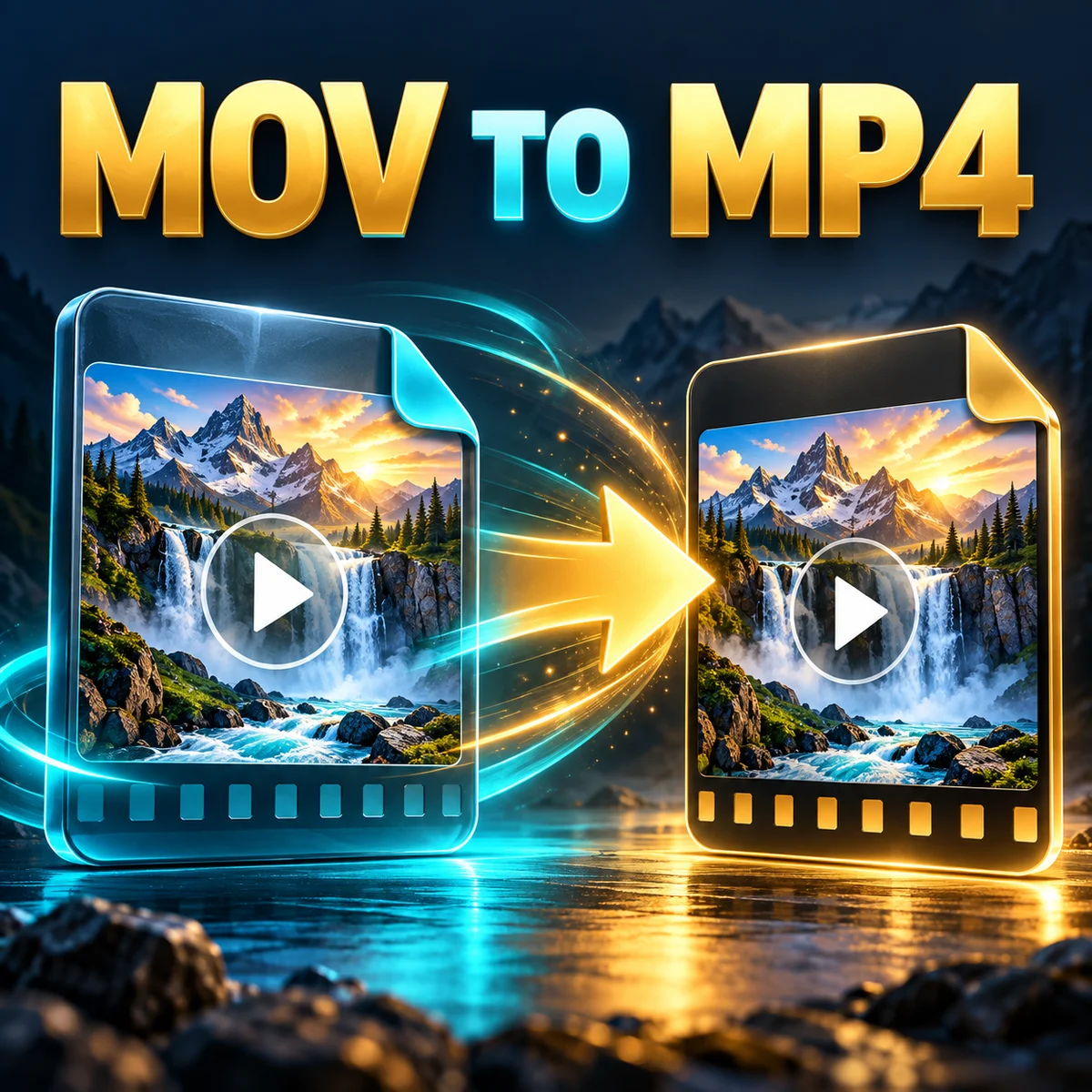 MOV to MP4 Converter Online – Convert MOV Videos