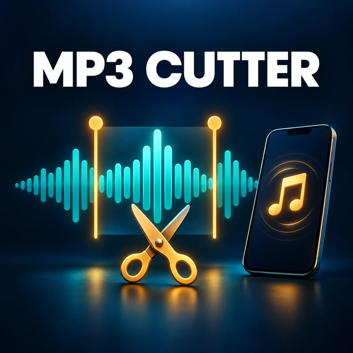 MP3 Cutter और Ringtone Maker – गाने से ऑडियो काटें