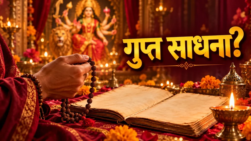 नवरात्रि में तंत्र-मंत्र और गुप्त साधना: सच, मान्यताएँ और सावधानियाँ