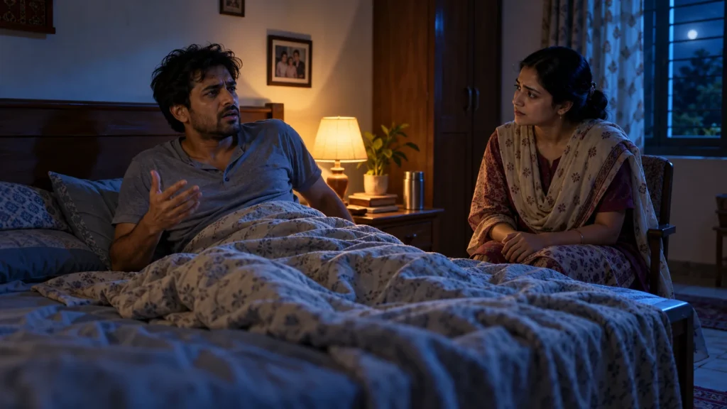 नींद में चिल्लाना, अलग आवाज़ में बोलना और सुबह भूल जाना: साया या नींद की समस्या?