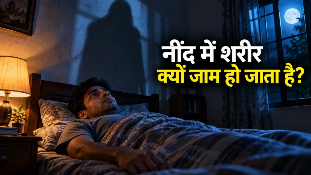 नींद में शरीर हिल नहीं पाता और छाती पर दबाव लगता है: साया या स्लीप पैरालिसिस?