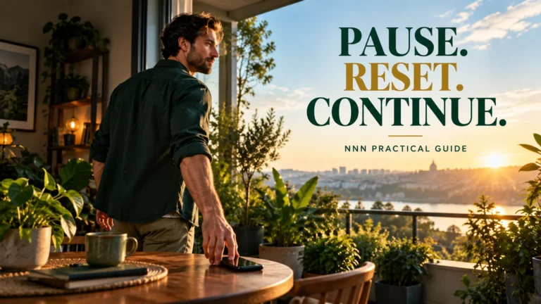 How to Handle Urges During NNN: Preparation, Night Routine & Restart Tips