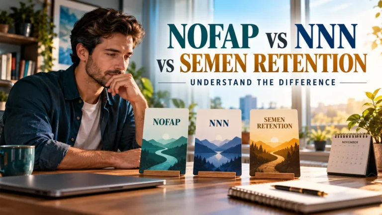 NoFap vs NNN vs Semen Retention: तीनों में क्या अंतर है?