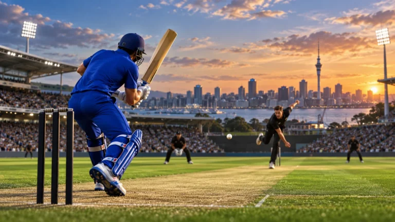 India vs New Zealand 4th T20I: Phillips Century and Early Wickets Decide Auckland Match