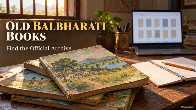 पुरानी बालभारती किताबें कैसे खोजें? 1968–1999 के आधिकारिक Archive की गाइड