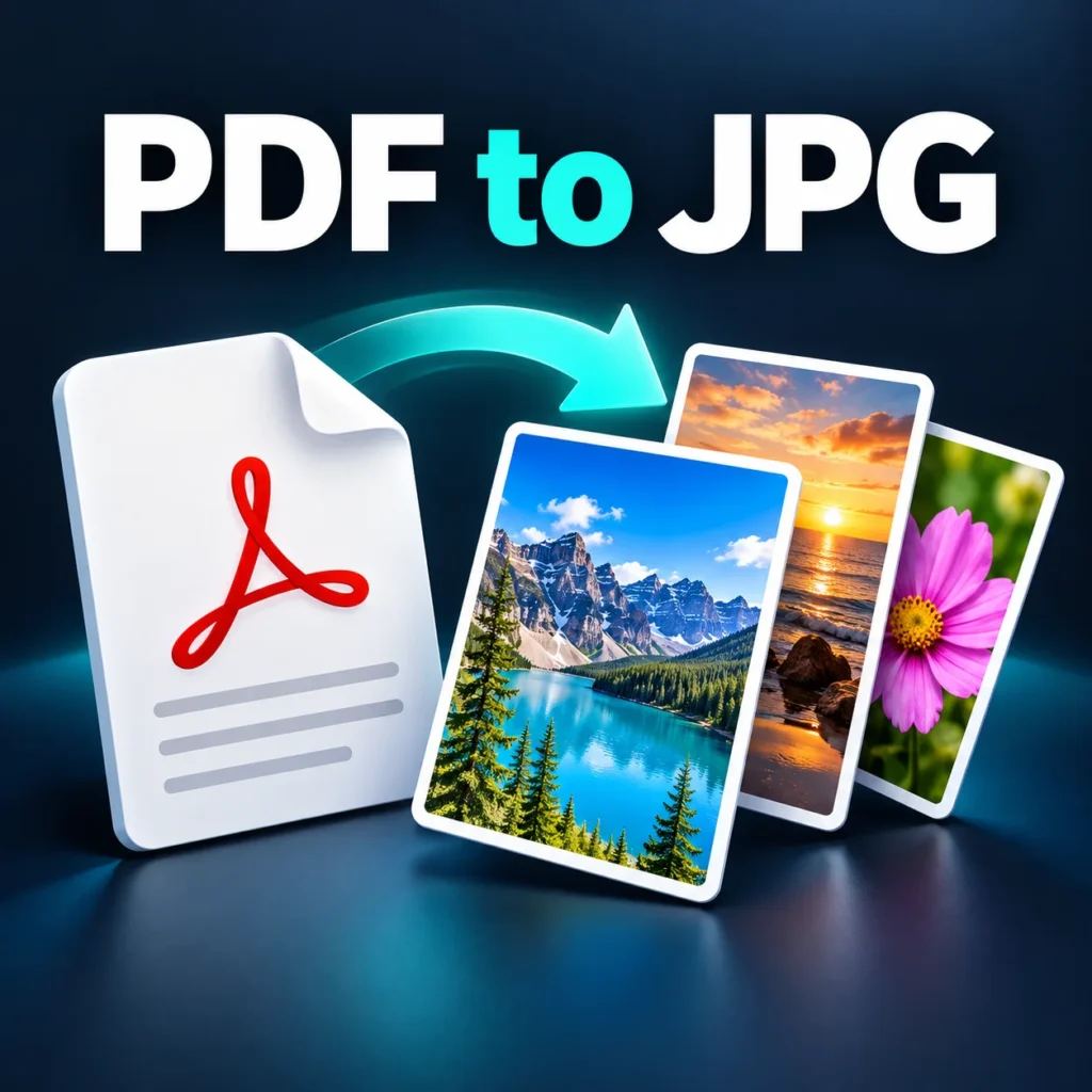 PDF से JPG बनाएं – सभी या चुने हुए पेज की फोटो डाउनलोड करें