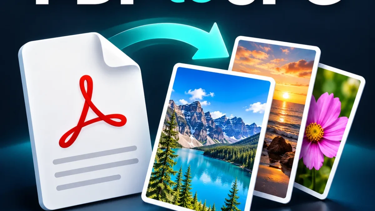 PDF से JPG बनाएं – सभी या चुने हुए पेज की फोटो डाउनलोड करें
