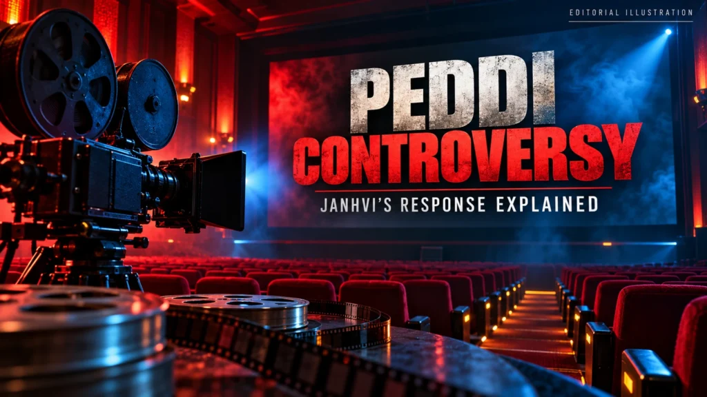 Peddi Controversy: Janhvi Kapoor’s Response and What It Means