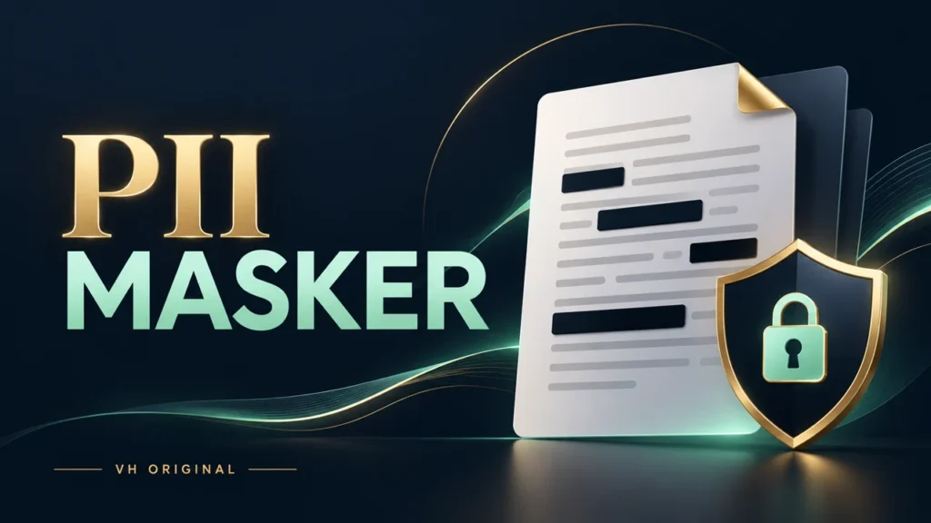 PII masker and sanitizer — VH Original