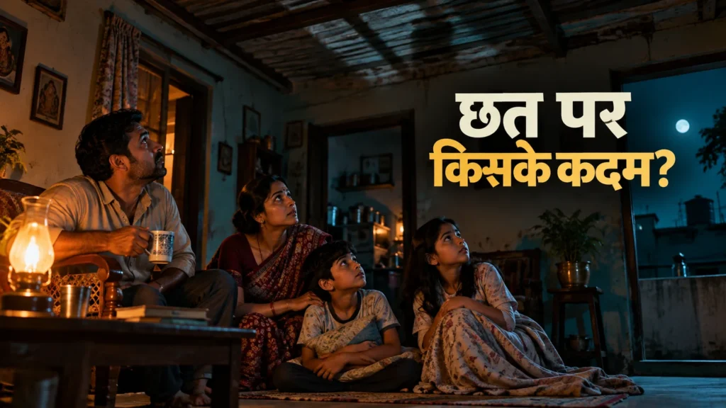 रात को छत पर पायल, कदम या कंकड़ जैसी आवाज क्यों आती है?