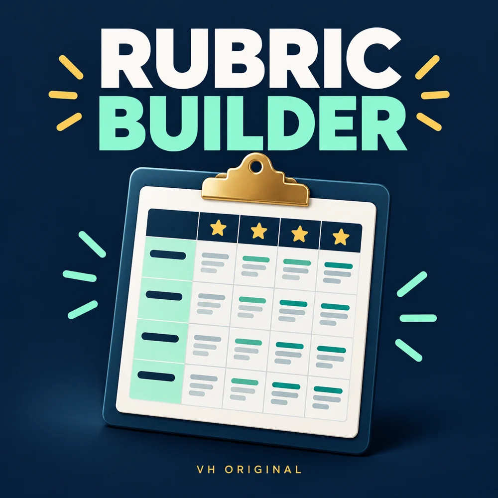 Printable grading rubric — VH Original