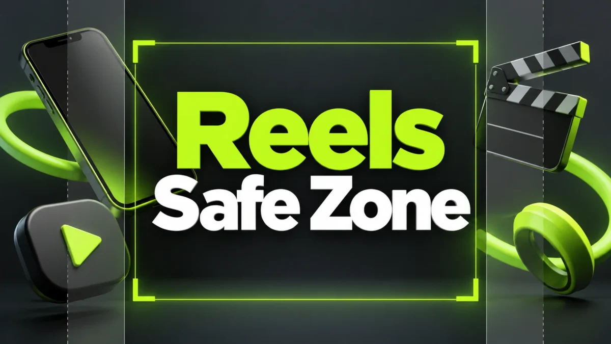 Reels Safe Zone जाँचें — फोटो और वीडियो फ्रेम प्रीव्यू