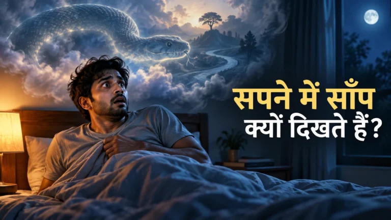 सपने में बार-बार साँप दिखना: जानकारी और सुरक्षित जाँच का सांकेतिक चित्र।