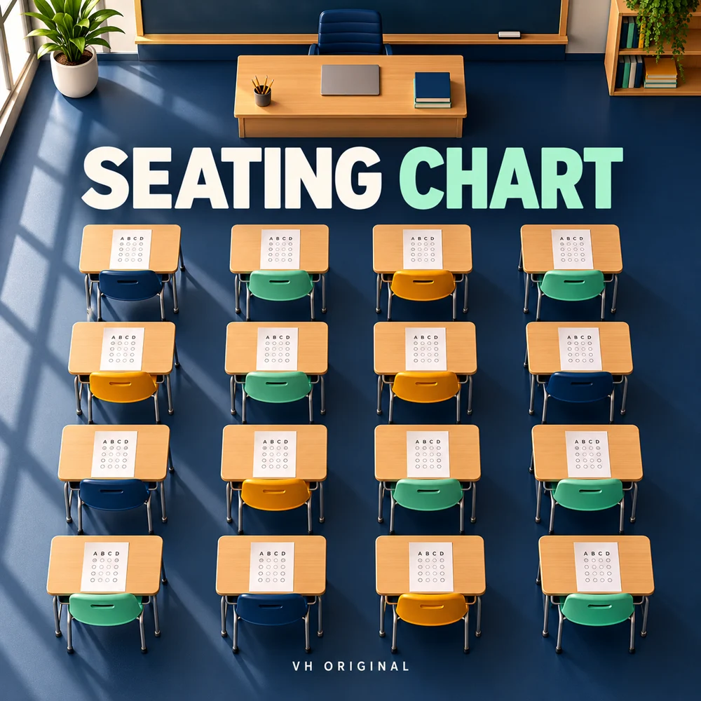 Classroom seating chart randomizer — VH Original