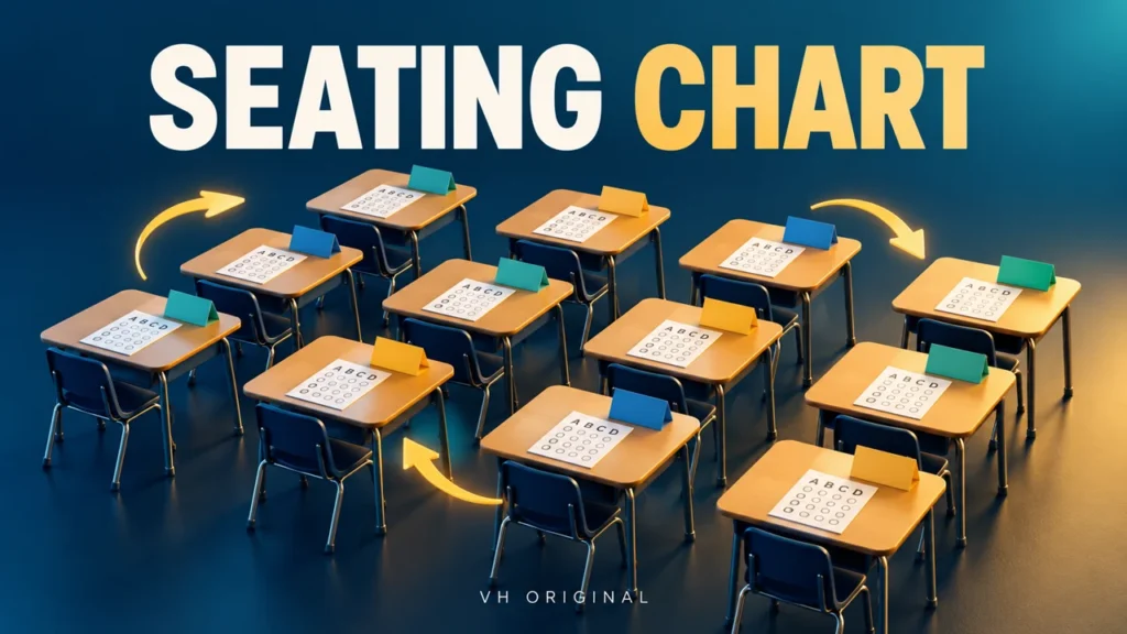 Classroom seating chart randomizer — VH Original