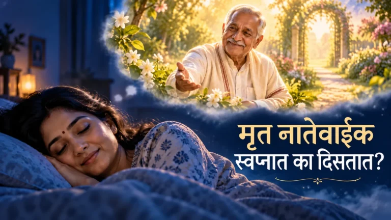 मृत नातेवाईकांच्या आठवणी आणि स्वप्नांविषयी शांत सांकेतिक दृश्य