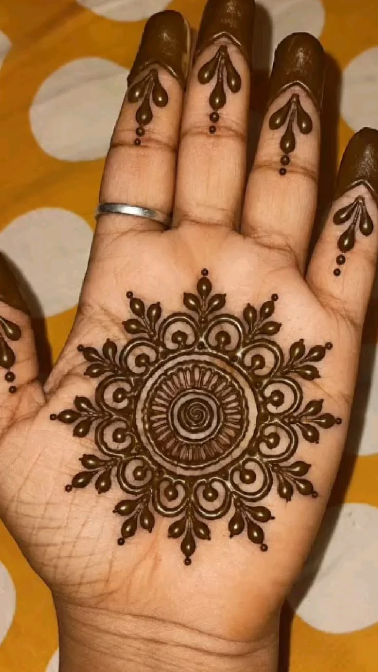 karva chauth mehndi