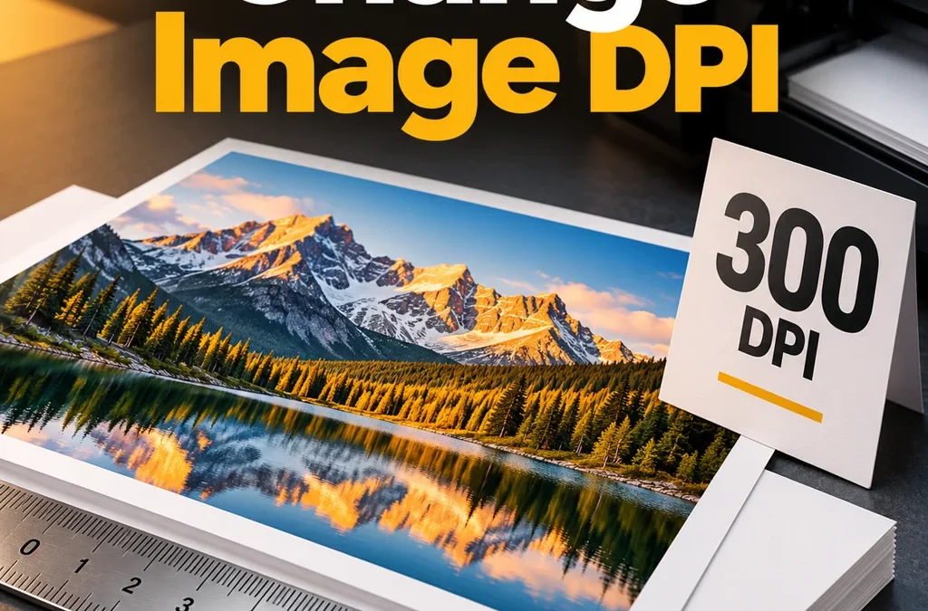 Image DPI बदलें