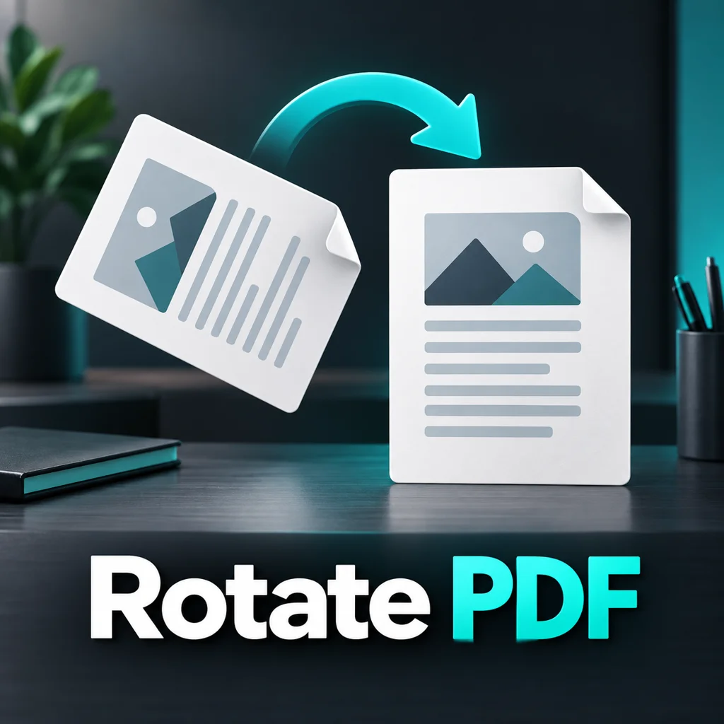 PDF के पेज घुमाएं