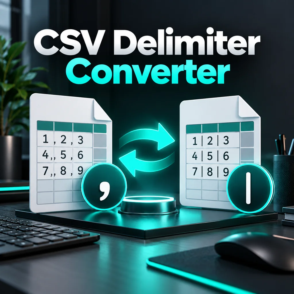 CSV और TSV का separator बदलें